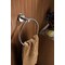 Anzzi Caster Towel Ring in Brushed Nickel AC-AZ005BN - alternate 2